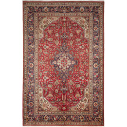 Tappeto Originale Tabriz Persia 200x307 Rosso B