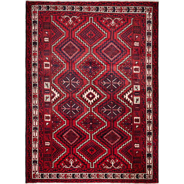 Tappeto Originale Lori Persia 226x306 Rosso Blu