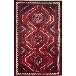 Tappeto Originale Lori Persia 169x265 Rosso Blu