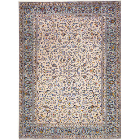 Kashan 246x350 Cm Kashan, Persia, Hand-carded Wool (warp: