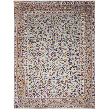 Kashan 305x412 Cm Kashan, Persia, Hand-carded Wool (warp:
