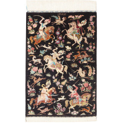 Ghom Silk 60x88 Cm Ghom Silk, Persia, 100% Silk (warp: