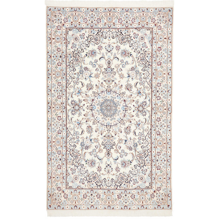 Hand Made Rug Nain 9la Persia 140x225 Ivory Lig