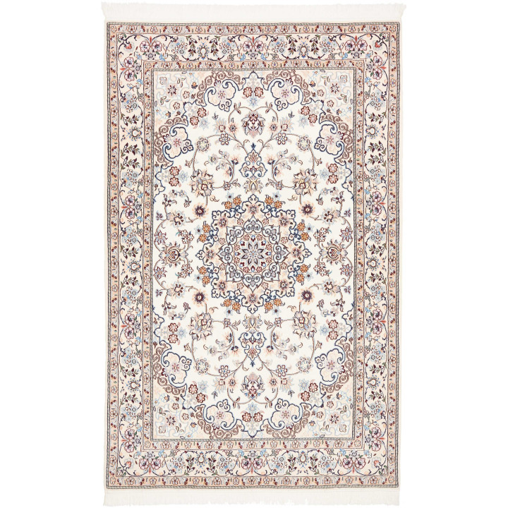 Tappeto Originale Nain 9la Persia 130x208 Avori