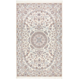 Hand Made Rug Nain 9la Persia 135x225 Ivory Pow