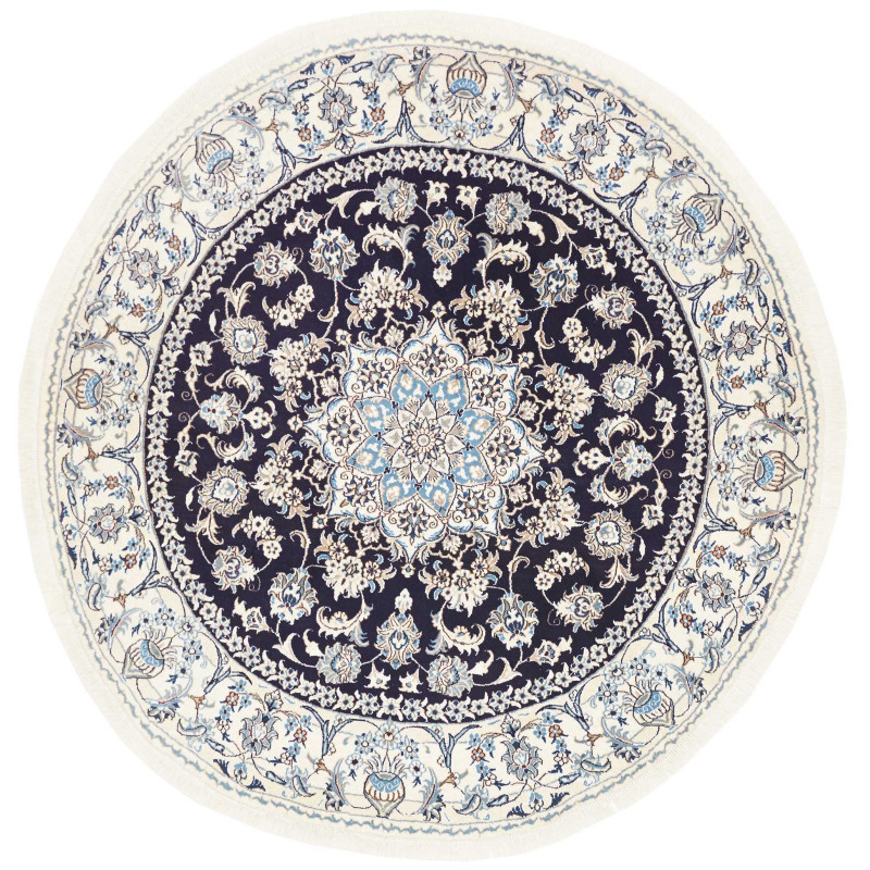 Nain Kashmar 203x210 Cm Nain Kashmar, Persia, Hand-carded