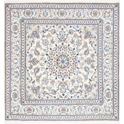 Nain Kashmar 200x203 Cm Nain Kashmar, Persia. Hand-carded