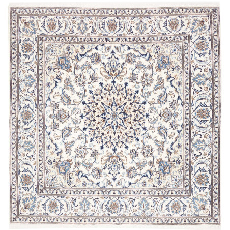 Nain Kashmar 198x208 Cm Nain Kashmar, Persia, Hand-carded