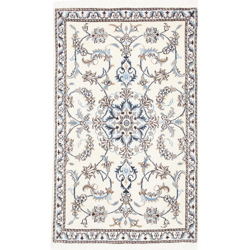 Nain Kashmar 88x143 Cm Nain Kashmar, Persia, Hand-carded