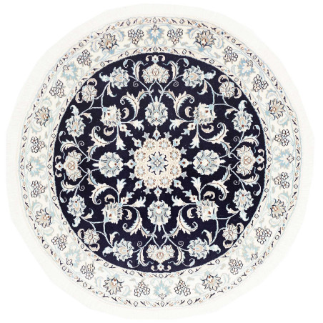Nain Kashmar 150x152 Cm Nain Kashmar, Persia, Hand-carded