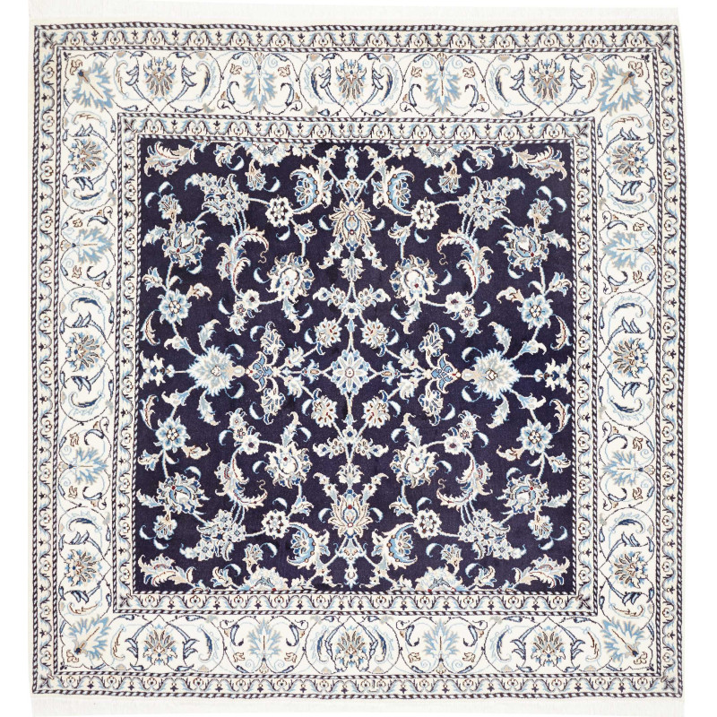 Nain Kashmar 198x203 Cm Nain Kashmar, Persia, Hand-carded