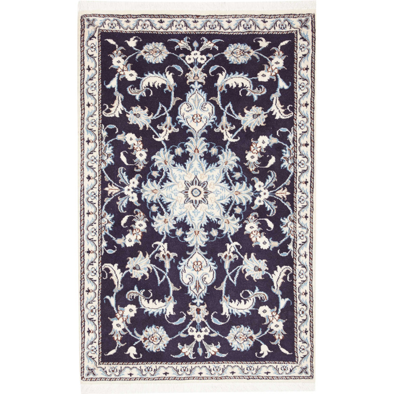 Nain Kashmar 92x137 Cm Nain Kashmar, Persia, Hand-carded