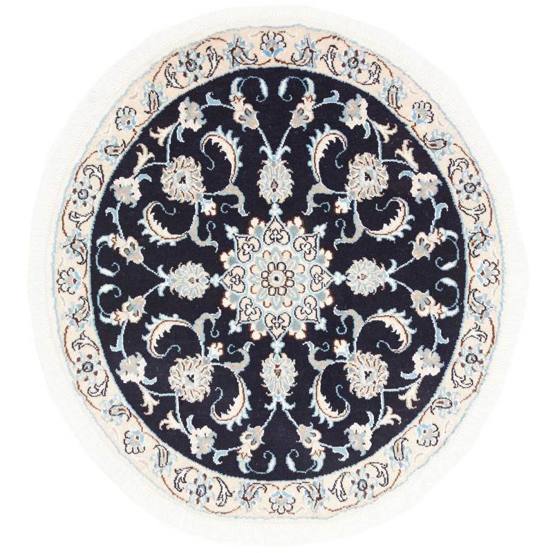 Nain Kashmar 98x102 Cm Nain Kashmar Persia Hand-carded Wool