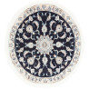 Nain Kashmar 98x102 Cm Nain Kashmar Persia Hand-carded Wool