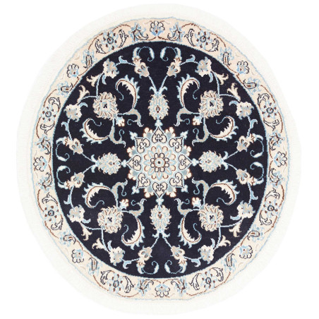 Nain Kashmar 100x107 Cm Nain Kashmar, Persia, Hand-carded