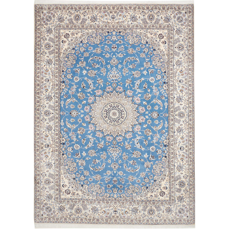 Nain 9la 250x348 Cm Nain 9la, Persia, Hand-carded Wool And