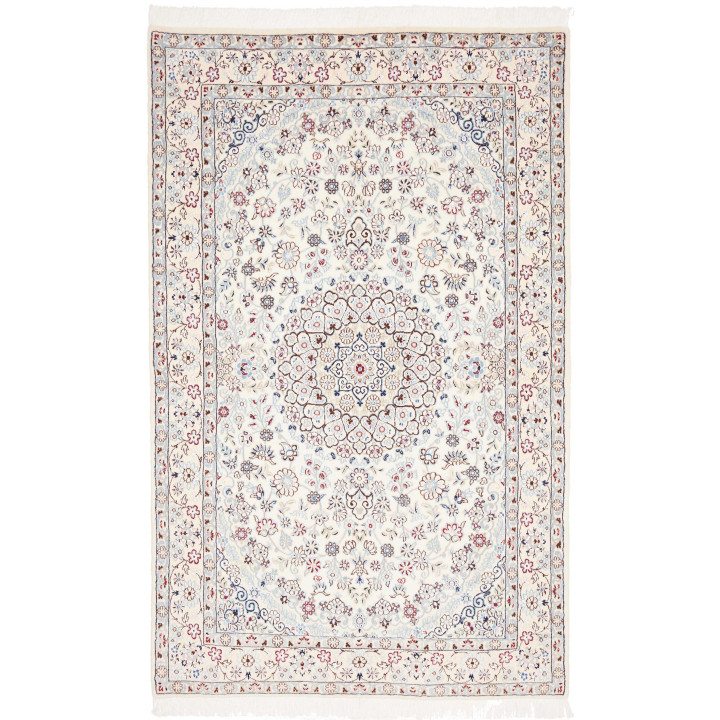 Hand Made Rug Nain 9la Persia 130x210 Ivory Bor
