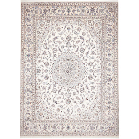 Nain 9la 294x406 Cm Nain 9la, Persia, Hand-carded Wool And