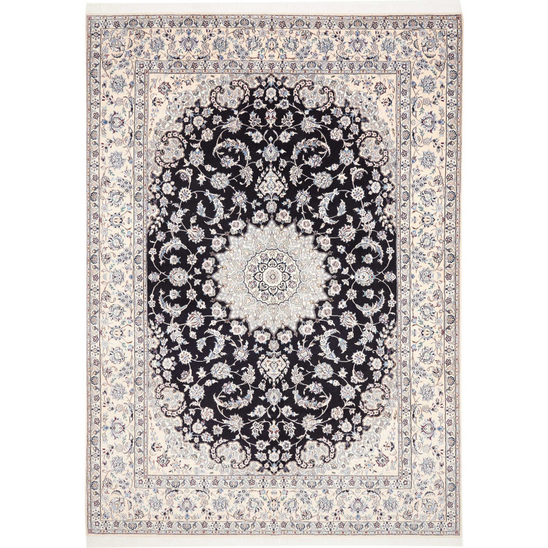 Nain 9la 245x343 Cm Nain 9la, Persia, Hand-knotted Wool And