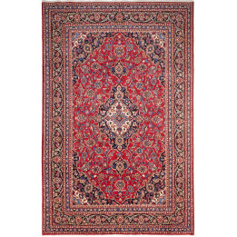 Tappeto Originale Kashmar Persia 196x301 Rosso