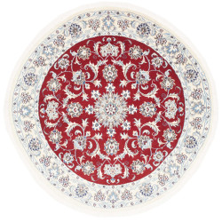Nain Kashmar 150x150 Cm Nain Kashmar Persia Hand-carded Wool