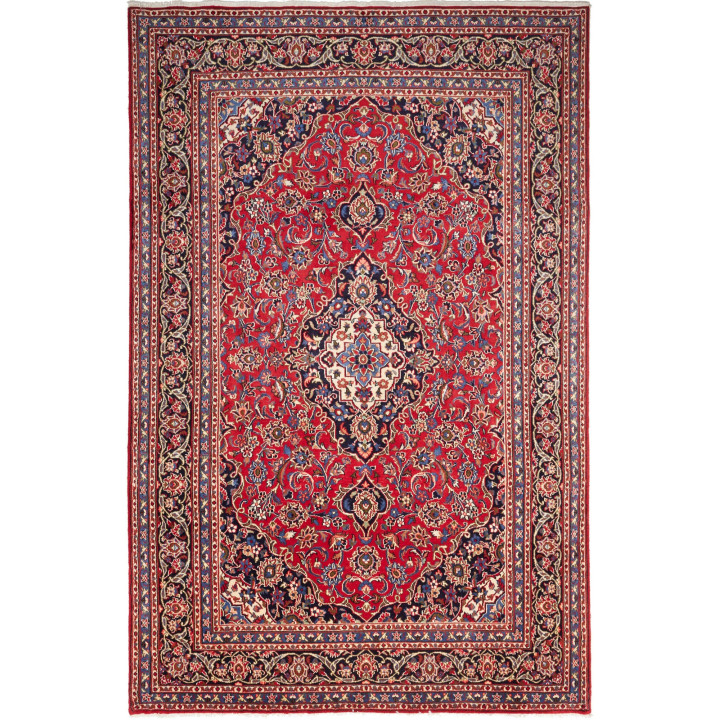 Tappeto Originale Kashmar Persia 196x301 Rosso