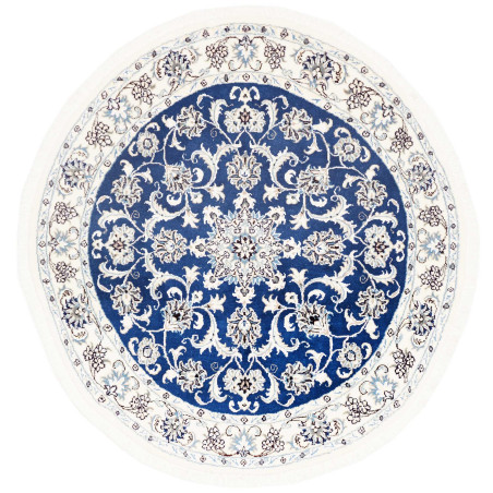 Nain Kashmar 145x145 Cm Nain Kashmar, Persia, Hand-carded