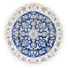 Nain Kashmar 145x145 Cm Nain Kashmar, Persia, Hand-carded