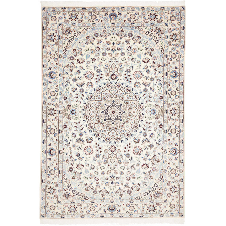 Hand Made Rug Nain 9la Persia 130x213 Ivory Pow