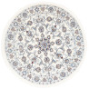 Nain Kashmar 150x150 Cm Nain Kashmar, Persia, Hand-carded