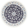 Nain Kashmar 143x143 Cm Nain Kashmar, Persia, Hand-carded