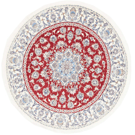 Nain Kashmar 202x208 Cm Nain Kashmar, Persia, Hand-carded