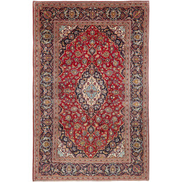 Hand Made Rug Ardakan Persia 196x303 Red Dark B