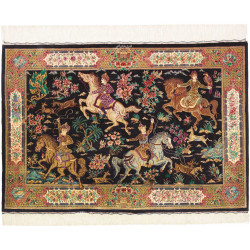 Ghom Silk 80x115 Cm Ghom Silk, Persia, 100% Silk,