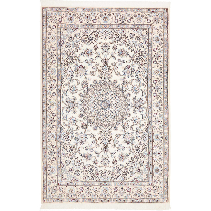 Tappeto Originale Nain 9la Persia 145x222 Avori