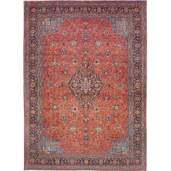 Sarough 296x400 Cm Sarough, Persia, Hand-carded Wool (warp: