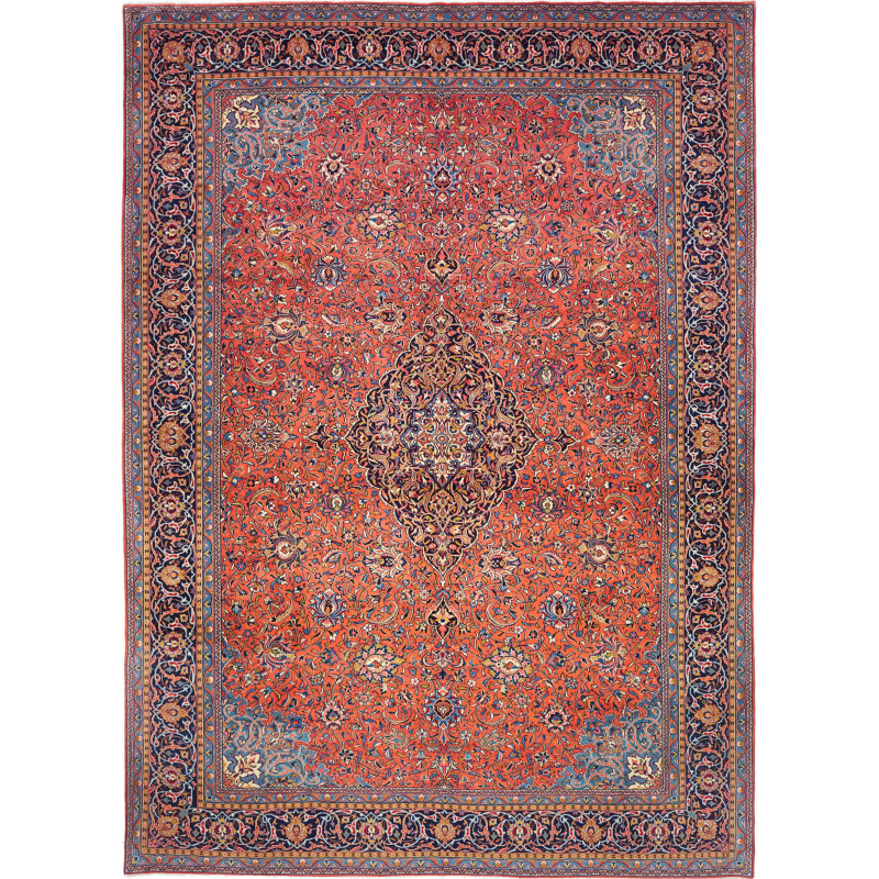 Sarough 296x400 Cm Sarough, Persia, Hand-carded Wool (warp: