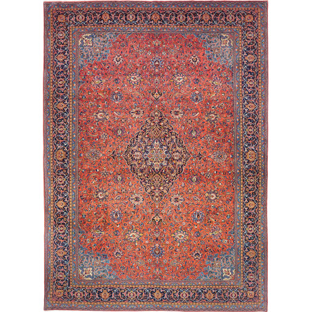 Sarough 296x400 Cm Sarough, Persia, Hand-carded Wool (warp: