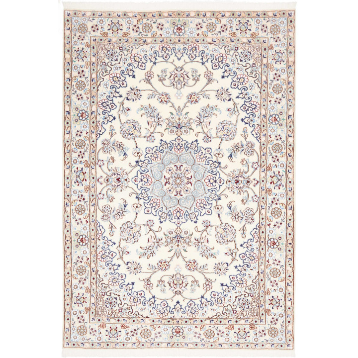 Tappeto Originale Nain 9la Persia 138x204 Avori