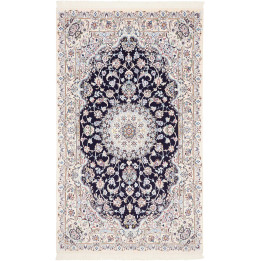 Hand Made Rug Nain 9la Persia 146x246 Ivory Dar