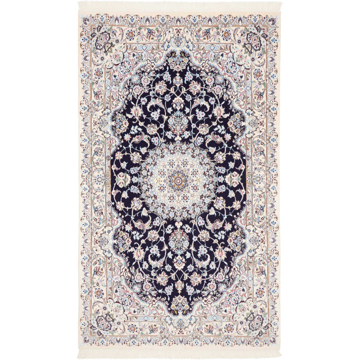 Hand Made Rug Nain 9la Persia 146x246 Ivory Dar