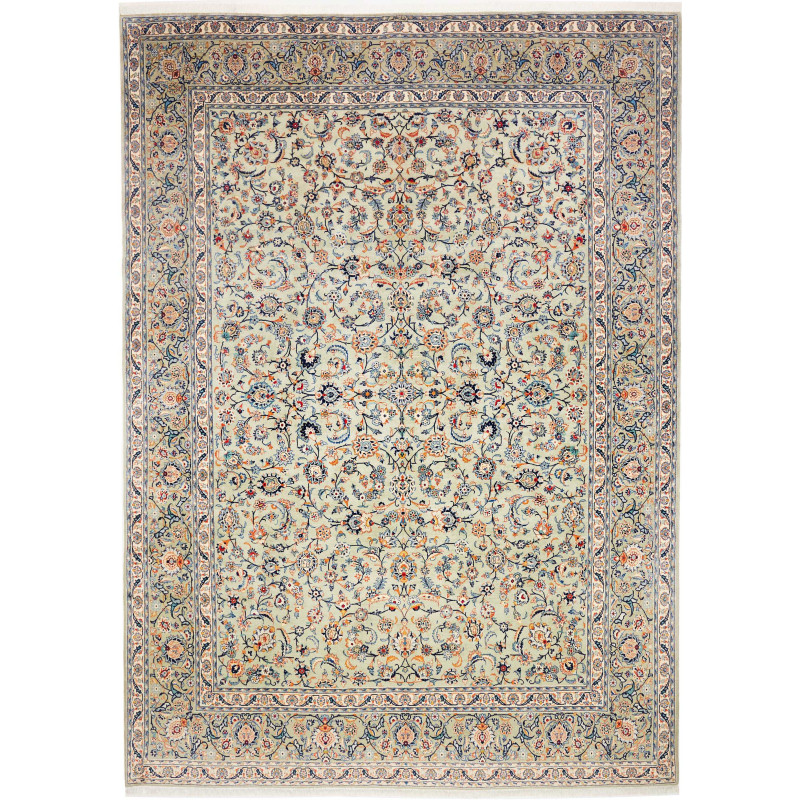 Kashan 275x385 Cm Kashan, Persia, Hand-carded Wool (warp: