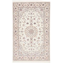 Hand Made Rug Nain 9la Persia 159x252 Ivory Lig