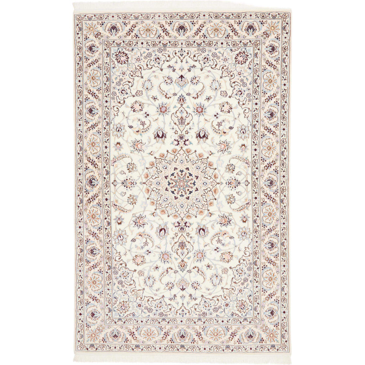 Hand Made Rug Nain 9la Persia 159x252 Ivory Lig