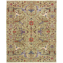 Ziegler Fine 256x312 Cm Ziegler Fine, Pakistan, Hand-carded