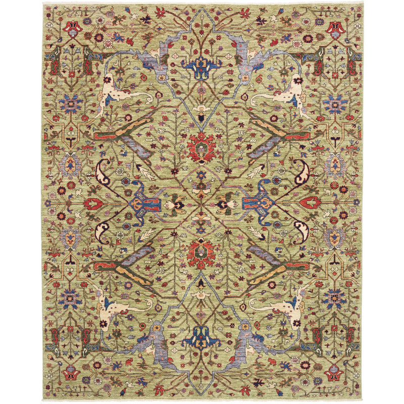 Ziegler Fine 256x312 Cm Ziegler Fine, Pakistan, Hand-carded