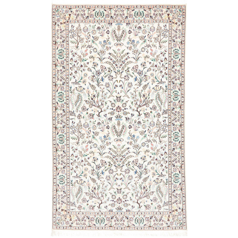 Nain 9la 145x246 Cm Nain 9la, Persia, Hand-carded Wool And