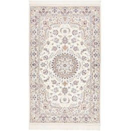 Hand Made Rug Nain 9la Persia 126x210 Ivory Lig