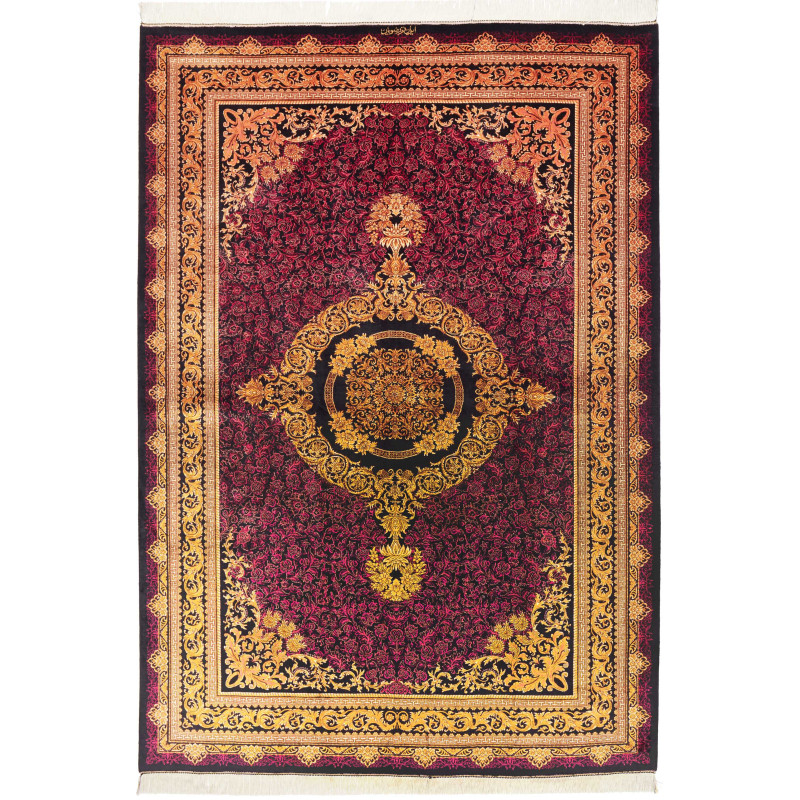 Ghom Silk 156x231 Cm Ghom Silk, Persia, 100% Silk (silk