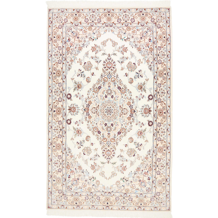 Hand Made Rug Nain 9la Persia 130x215 Ivory Bur